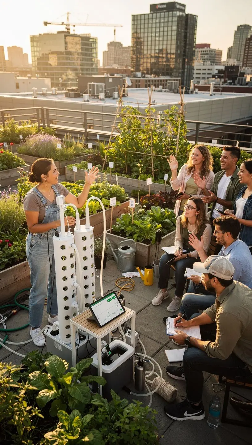 Green roofs enhancing urban sustainability and community well-being