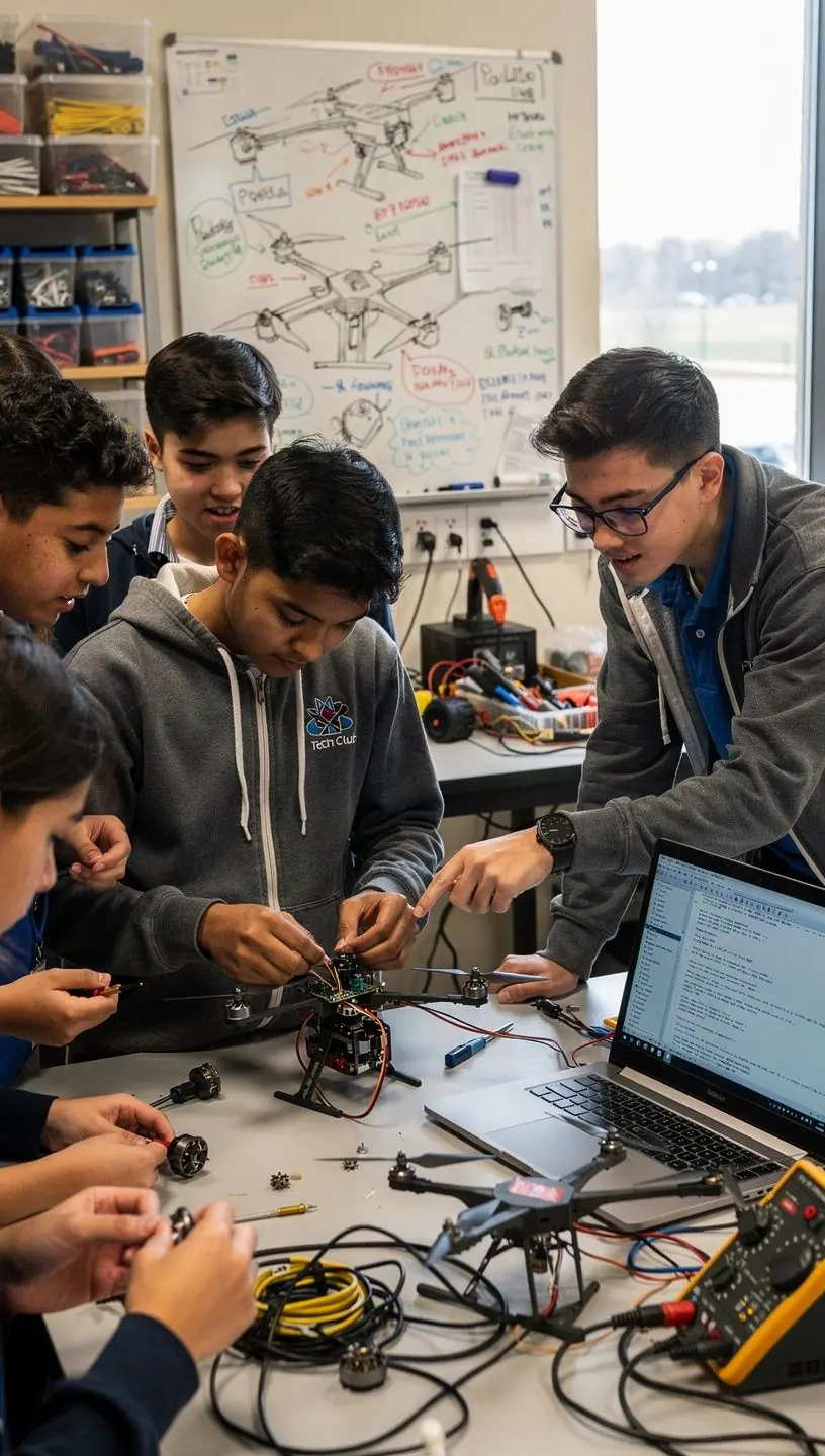 Smart traffic management systems enhancing local community efficiency.